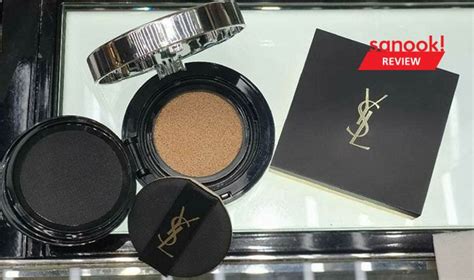 รีวิวคุชชั่นและแป้งผสมรองพื้นตัวใหม่ ในตระกูล ALL HOURS จาก YSL